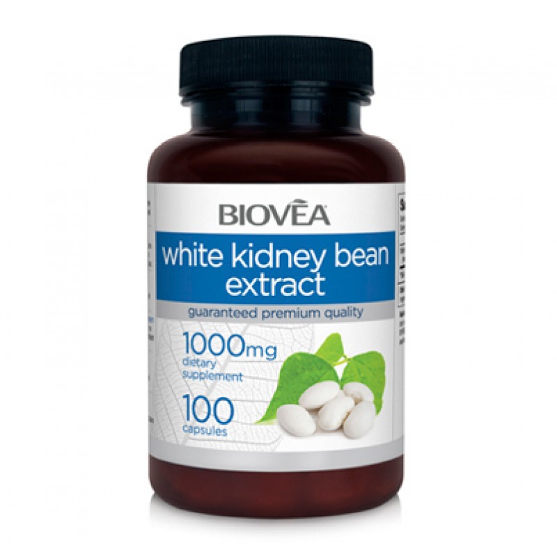 Подсилен Екстракт от бял боб 1000 мг 100 капсули | Biovea