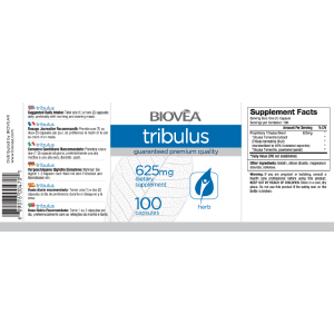 Трибулус 625 мг 100 капсули | Biovea Трибулус 625 мг 100 капсули | Biovea