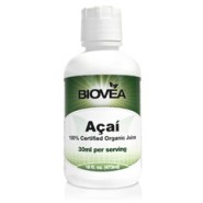 100% Органичен сок от Акай (Acai Juice) на Биовеа Шишенцето е достатъчно за 16 дневна употреба по 30 мл на ден. Съдейства за намаляване на теглото и отслабване Една от най-питателните храни в света Мощен 100% Органичен сок от Акай (Acai Juice) на Биовеа Ш