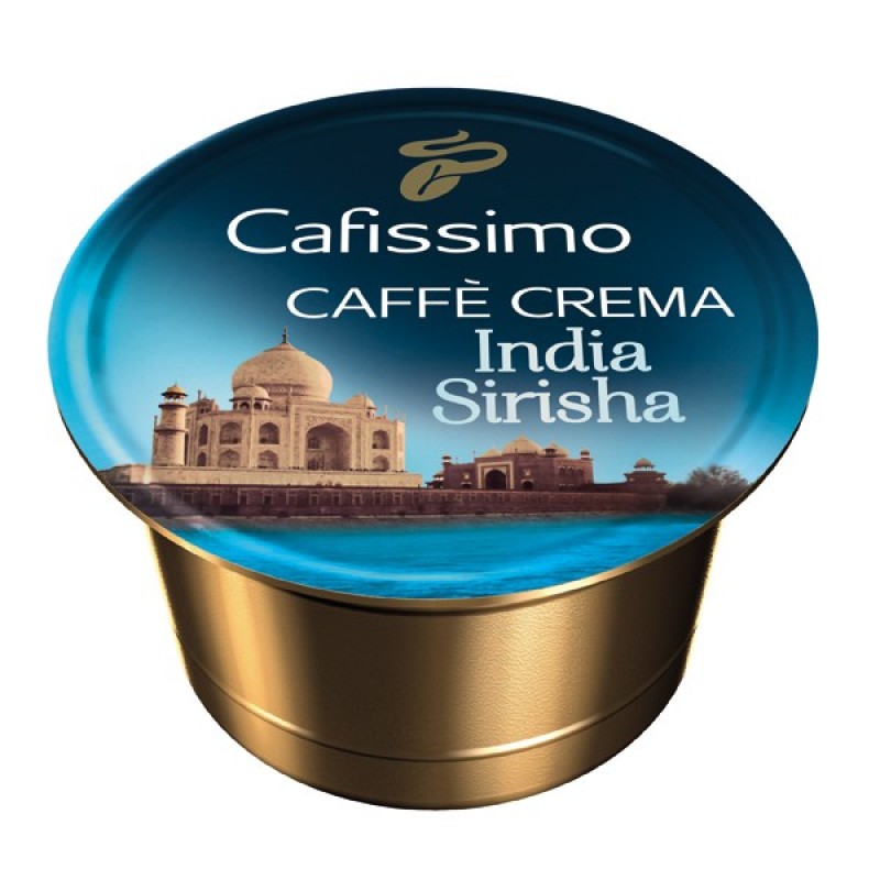 Tchibo Кафе Крема Индия Сириша капсули 10 броя за система Caffitaly 