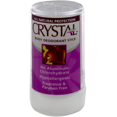 Мини кристален дезодорант (Crystal Body Deodorant travel stick) е малък и компактен, създаден специално за хората, които са постоянно в движение, но държат на натуралните продукти. Мини кристалното дезодорантче с размери Мини кристален дезодорант (Crystal