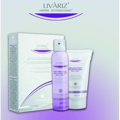 Комплект Livariz | Крем за крака Ливариз + спрей за крака Ливариз. Livariz използва единствената по рода си криогенна технология, съдържаща съставките Варитек 1 и Варитек 2. Благодарение на охлаждащото действие н Комплект Livariz | Крем за крака Ливариз +