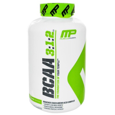 MusclePharm BCAA 3:1:2 Muscle pharm представя поредния си уникално ефективен и професионален продукт - MusclePharm BCAA 3:1:2. Това е комплекс от разклонени BCAA аминокиселини, известни като едни от най-верните помощн MusclePharm BCAA 3:1:2 Muscle pharm п