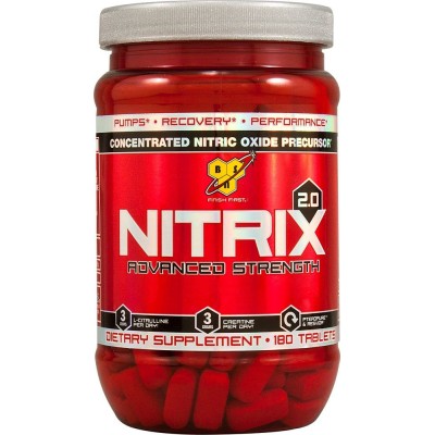 BSN Nitrix 2.0 | 180 таблетки BSN са специалисти в областта на качествените протеини и азотни бустери. Представяме Ви техния иновативен и свръхкачествен азотен бустер Nitrix 2.0, който е сред най-добрите продукти BSN Nitrix 2.0 | 180 таблетки BSN са специ