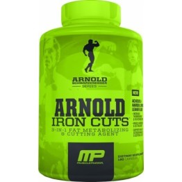 MusclePharm Arnold Series Iron Cuts 90/120 капсули Muscle pharm серията на Арнолд Шварценегер представлява невероятна селекция от фитнес продукти с множество качества и ефективност. Осигурете на мускулите си уникално MusclePharm Arnold Series Iron Cuts 90