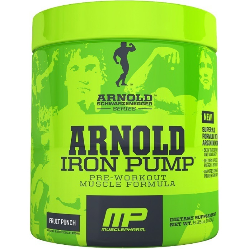 MusclePharm Arnold Series Iron Pump 180 гр | 30 дози