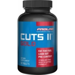 Prolab Cuts II Gold - таблетки за денонощно отслабване Prolab Cuts II Gold - таблетки за денонощно отслабванеProlab Cuts II Gold е комплекс за отслабване, чрез използване на мазнините за енергия. Prolab Cuts II Gold - таблетки за денонощно отслабване Prolab Cuts II Gold е комплекс за отслабване, чрез използване на мазнините за енергия. Силна формула за отслабване без стимуланти Подпомага разграждане Prolab Cuts II Gold - таблетки за денонощно отсл
