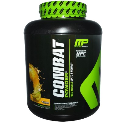 Muscle Pharm Combat Powder Този уникален продукт от Muscle Pharm ще Ви осигури невероятно протеиново разнообразие на изгодна цена за перфектно изваяни и силни мускули. Combat Powder притежава неповторима протеинова фо Muscle Pharm Combat Powder Този уника