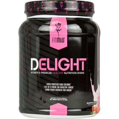 FitMiss Delight 513 гр | Протеинов комплекс за жени FitMiss Delight - Протеинов комплекс за жениПовечето протеини са разработени за мъже, нали? FitMiss Delight - Протеинов комплекс за жени Повечето протеини са разработени за мъже, нали? Най-накрая дамите могат да изпитат уникалното въздействие на протеините върху фигурата и енергията си, защото Fitmiss създад FitMiss Delight - Протеинов комплекс