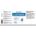 L-Carnosine 500 мг 60 капсули от Biovea - подобрява цялостното здраве и дълголетие. Повишава издръжливостта  Придава мускулна сила Помага при гастрит Подсилва имунната система Л-Карнозин капсу L-Carnosine 500 мг 60 капсули от Biovea - подобрява цялостното