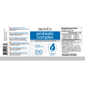 Пробиотик Комплекс 100 капсули | 50 дни | Biovea