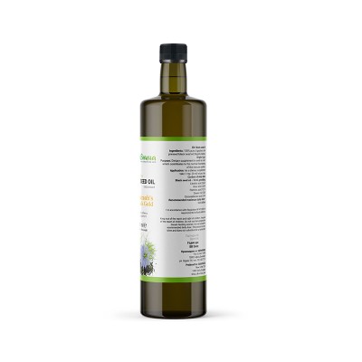 100% Pure Egyptian Black Seed Oil 1000 мл | Здравница Подходящо за директна консумация и козметични цели Повишава имунитета Има антипаразитно и антибактериално действие Активира жизнените сили на тялото 100% Pure Egyptian Black Seed Oil 1000 мл | Здравниц