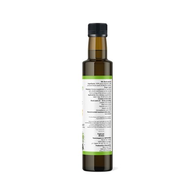 100% Pure Egyptian Black Seed Oil 250 мл | Здравница Подходящо за директна консумация и козметични цели Повишава имунитета Има антипаразитно и антибактериално действие Активира жизнените сили на тялото 100% Pure Egyptian Black Seed Oil 250 мл | Здравница 