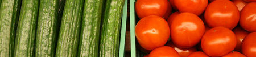 Хранителна стойност на доматите и краставиците