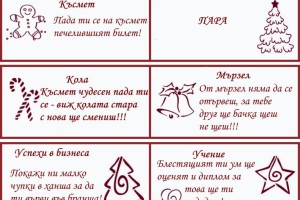 Късмети за Новогодишната баница Късмети за Новогодишната баница