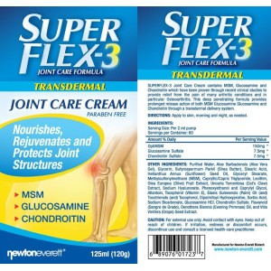 SUPER FLEX-3 Крем за стави 120 мл | Newton-Everett Biotech