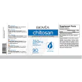 Biovea Хитозан (Chitosan) - блокира мазнините и абсорбирането им в тялото. Подпомага процеса на отслабване Поддържа нивата на холестерол Подпомага имунната система Хитозан 350 мг 90 капсули от Biovea Biovea Хитозан (Chitosan) - блокира мазнините и абсорби