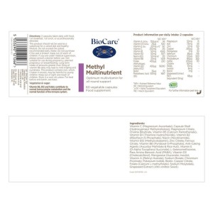 Methyl Multinutrient 60 капсули | BioCare