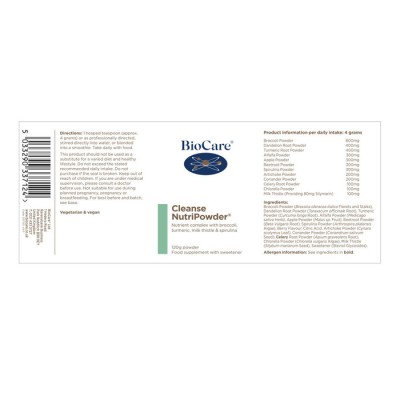 Cleanse NutriPowder 120 гр | BioCare