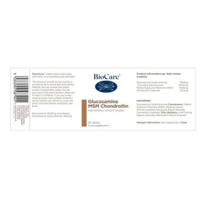 Glucosamine MSM Chondroitin 90 таблетки | BioCare