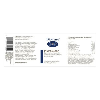 MicroClear 60 капсули | BioCare