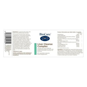 Liver Cleanse Complex 60 капсули | BioCare