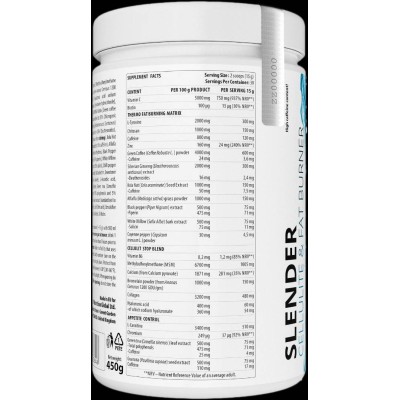Slender Cellulite & Fat Burner 450 гр | Dorian Yates Nutrition