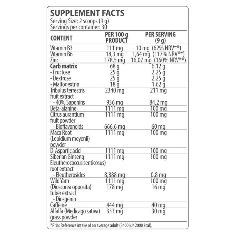 TestoBoost 270 гр | Dorian Yates Nutrition TestoBoost 270 гр | Dorian Yates Nutrition