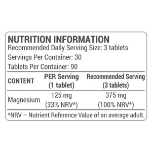 Organic Magnesium Citrate 90 таблетки | Dorian Yates Nutrition Organic Magnesium Citrate 90 таблетки | Dorian Yates Nutrition