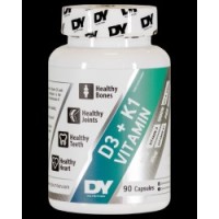 Vitamin D3 + K1 90 капсули | Dorian Yates Nutrition