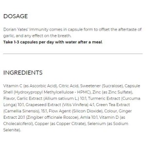 Immunity Complete Immune System Care 90 капсули | Dorian Yates Nutrition