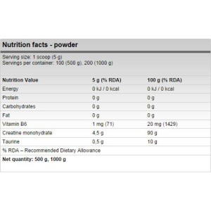 Xtreme Creatine 500 гр | FA Nutrition