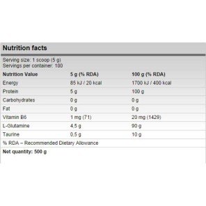 Xtreme Glutamine 500 гр | FA Nutrition Xtreme Glutamine 500 гр | FA Nutrition