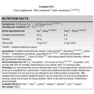 Creatine HCL 300 гр | FA Nutrition