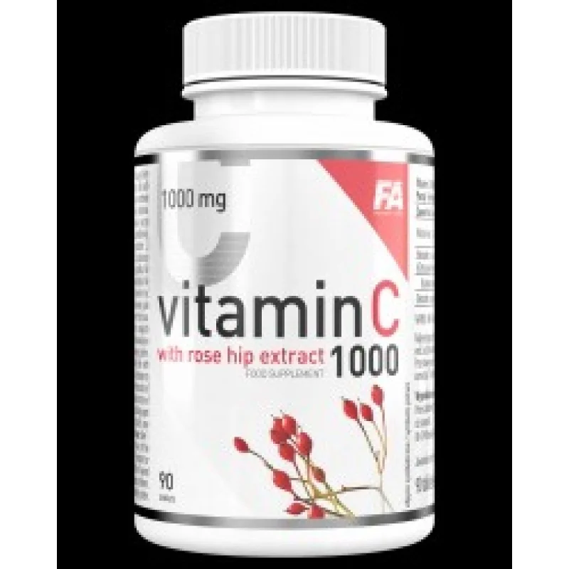 Vitamin C 1000 with Rose Hips and Bitter Orange 90 таблетки | FA Nutrition Vitamin C 1000 with Rose Hips and Bitter Orange 90 таблетки | FA Nutrition