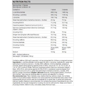 Xtreme THYROBURN 120 таблетки | FA Nutrition