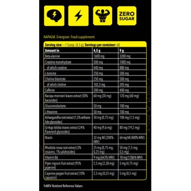 Xtreme Napalm Energizer 270 гр | FA Nutrition