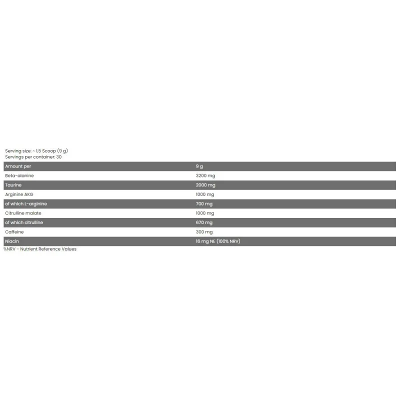 CORE Pump Energizer 270 гр | FA Nutrition CORE Pump Energizer 270 гр | FA Nutrition