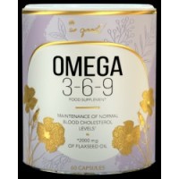 Omega 3-6-9 Flax Oil 1000 мг 60 гел-капсули | FA Nutrition