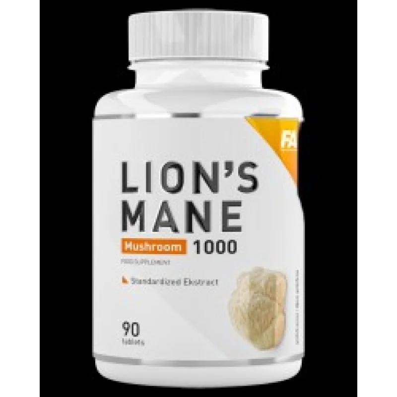 Lion's Mane Mushroom 1000 90 таблетки | FA Nutrition Lion's Mane Mushroom 1000 90 таблетки | FA Nutrition