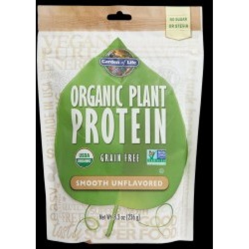 Organic Plant Protein Smooth 236 гр | Garden Of Life