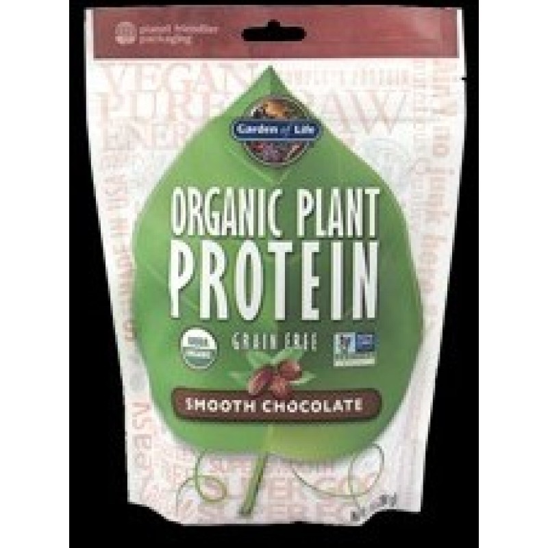 Organic Plant Protein Chocolate 280 гр | Garden Of Life