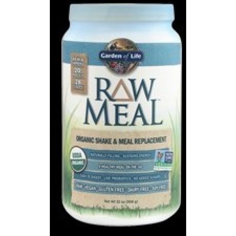 RAW Meal Organic Shake & Meal Replacement Unflavored 1038 гр | Garden Of Life