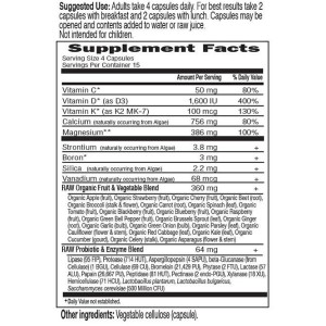 Vitamin Code RAW Calcium 120 капсули | Garden Of Life