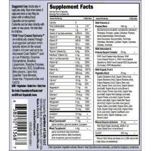 Vitamin Code Whole Food Multivitamin for Men 240 капсули | Garden Of Life