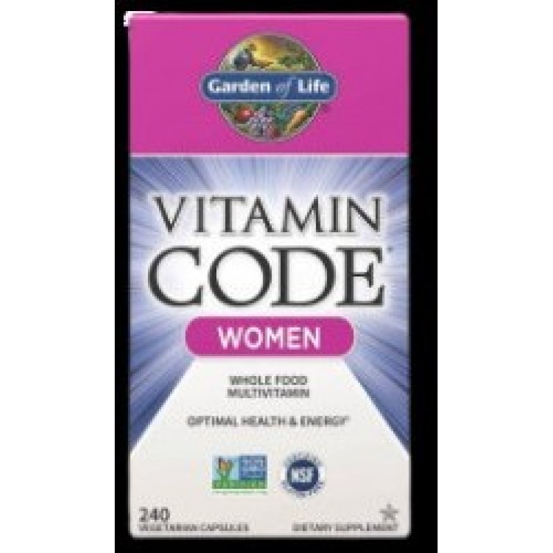 Vitamin Code Women 240 капсули | Garden Of Life