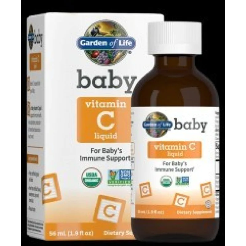 Baby Vitamin C Liquid 56 мл | Garden Of Life Baby Vitamin C Liquid 56 мл | Garden Of Life
