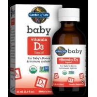 Baby Vitamin D3 Liquid 56 мл | Garden Of Life