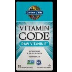 Vitamin Code RAW Vitamin E 60 капсули | Garden Of Life