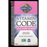 Vitamin Code 50 & Wiser Women 120 капсули | Garden Of Life
